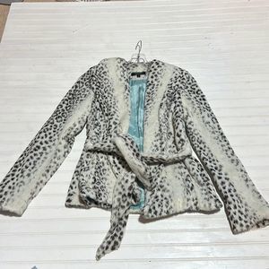 Karen Kane lifestyle far jacket, size small